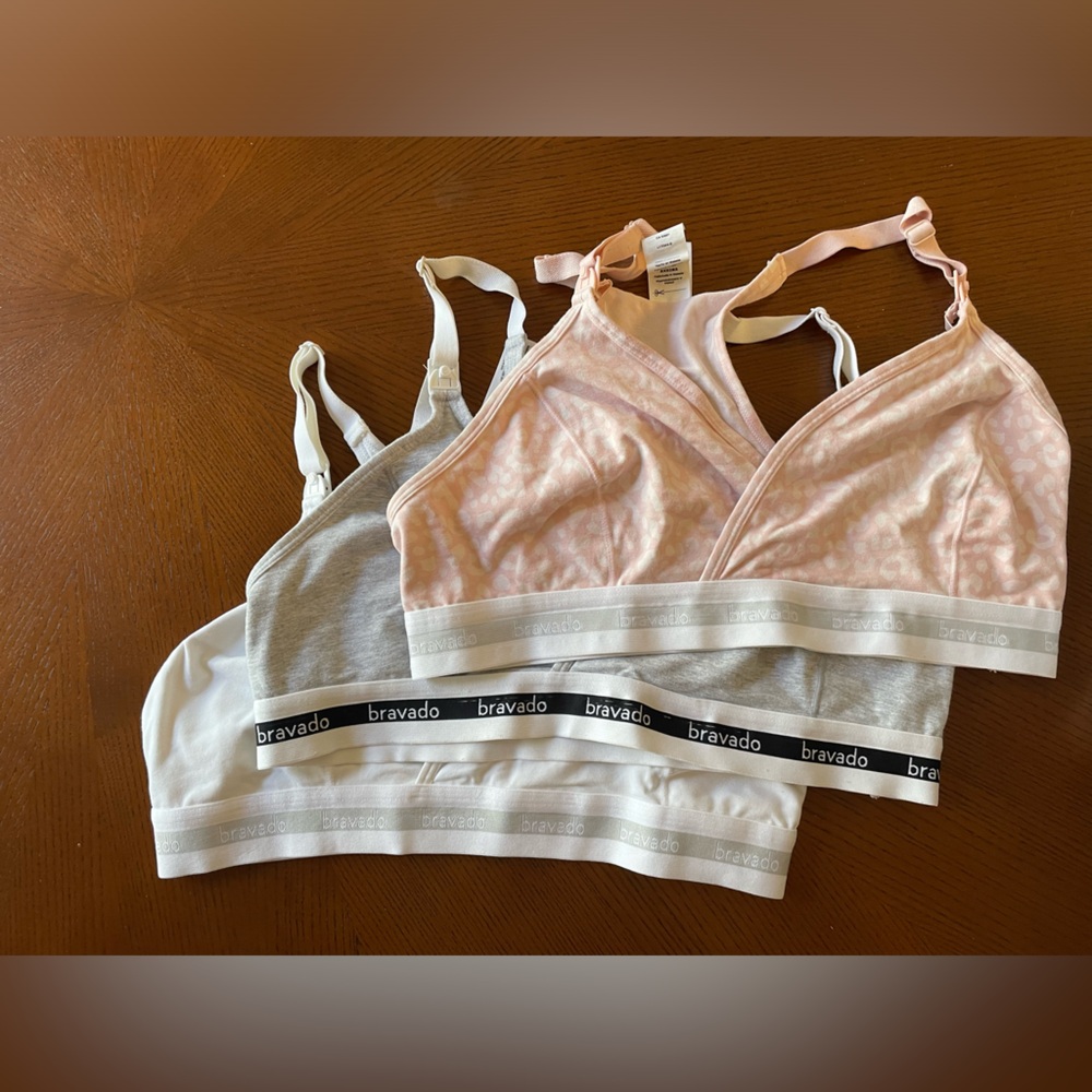 Bravado original nursing bra 3 pack Size Large
